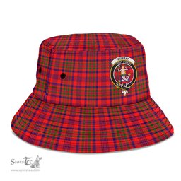 Scottish Murray of Tulloch Modern Plaid Tartan Crest Bucket Hat - Tartan Plaid Brim Hat Scottish Plaid Tartan Plaid - ScotsTee - scotstee.com