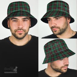 Scottish Chisholm Hunting Ancient Plaid Tartan Bucket Hat - Tartan Plaid Brim Hat Scottish Plaid Tartan Plaid - ScotsTee - scotstee.com