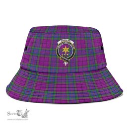 Scottish Wardlaw Modern Plaid Tartan Crest Bucket Hat - Tartan Plaid Brim Hat Scottish Plaid Tartan Plaid - ScotsTee - scotstee.com