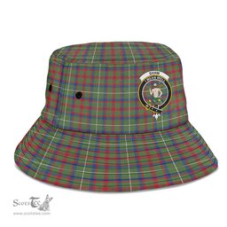 Scottish Shaw Green Modern Plaid Tartan Crest Bucket Hat - Tartan Plaid Brim Hat Scottish Plaid Tartan Plaid - ScotsTee - scotstee.com