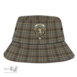 Scottish Stewart Hunting Weathered Plaid Tartan Crest Bucket Hat - Tartan Plaid Brim Hat Scottish Plaid Tartan Plaid - ScotsTee - scotstee.com