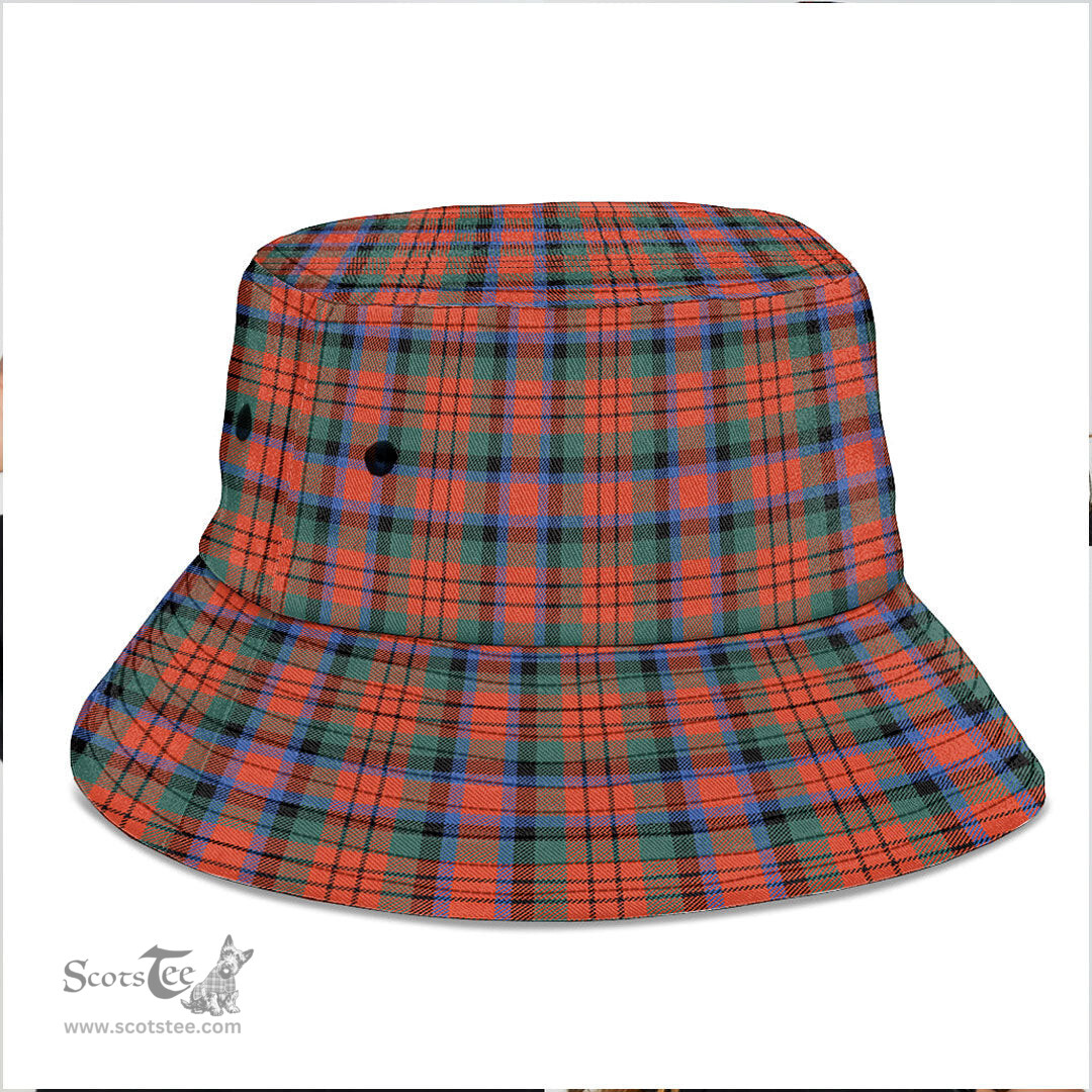 Scottish MacDuff Ancient Plaid Tartan Bucket Hat - Tartan Plaid Brim Hat Scottish Plaid Tartan Plaid - ScotsTee - scotstee.com