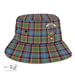 Scottish Stirling & Bannockburn District Plaid Tartan Crest Bucket Hat - Tartan Plaid Brim Hat Scottish Plaid Tartan Plaid - ScotsTee - scotstee.com