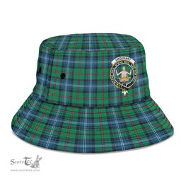 Scottish Urquhart Ancient Plaid Tartan Crest Bucket Hat - Tartan Plaid Brim Hat Scottish Plaid Tartan Plaid - ScotsTee - scotstee.com