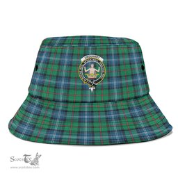 Scottish Urquhart Ancient Plaid Tartan Crest Bucket Hat - Tartan Plaid Brim Hat Scottish Plaid Tartan Plaid - ScotsTee - scotstee.com