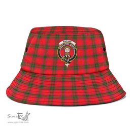 Scottish MacNab Modern Plaid Tartan Crest Bucket Hat - Tartan Plaid Brim Hat Scottish Plaid Tartan Plaid - ScotsTee - scotstee.com