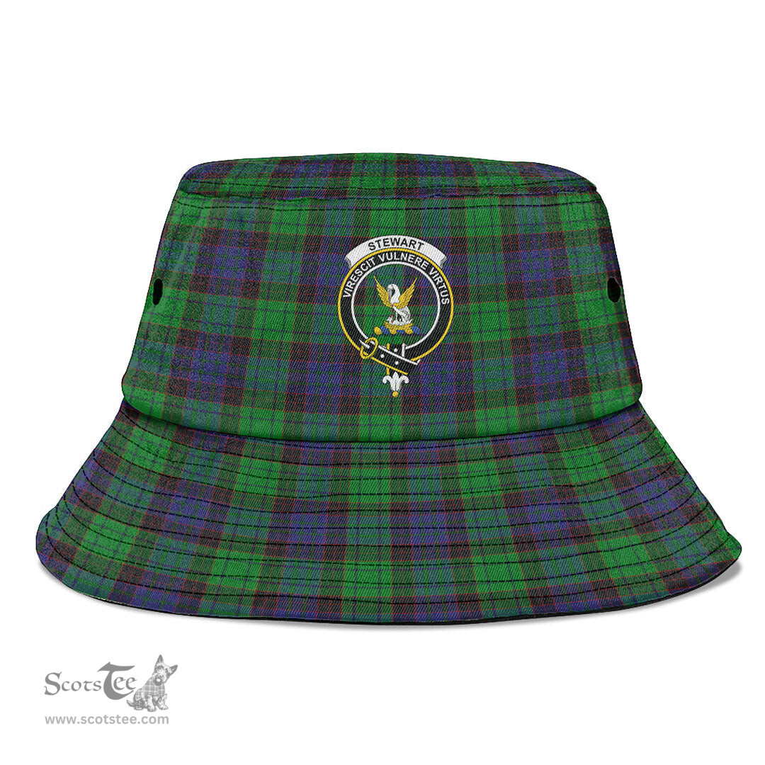 Scottish Stewart Old Modern Plaid Tartan Crest Bucket Hat - Tartan Plaid Brim Hat Scottish Plaid Tartan Plaid - ScotsTee - scotstee.com