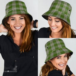 Scottish Cunningham Dress Green Dancers Plaid Tartan Bucket Hat - Tartan Plaid Brim Hat Scottish Plaid Tartan Plaid - ScotsTee - scotstee.com