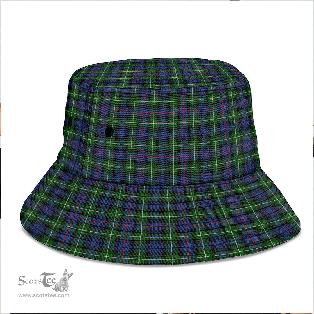 Scottish MacKenzie Modern Plaid Tartan Bucket Hat - Tartan Plaid Brim Hat Scottish Plaid Tartan Plaid - ScotsTee - scotstee.com