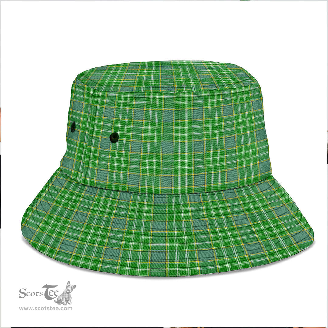Scottish Currie Plaid Tartan Bucket Hat - Tartan Plaid Brim Hat Scottish Plaid Tartan Plaid - ScotsTee - scotstee.com