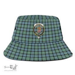 Scottish Melville Plaid Tartan Crest Bucket Hat - Tartan Plaid Brim Hat Scottish Plaid Tartan Plaid - ScotsTee - scotstee.com
