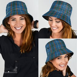 Scottish Bain Plaid Tartan Bucket Hat - Tartan Plaid Brim Hat Scottish Plaid Tartan Plaid - ScotsTee - scotstee.com