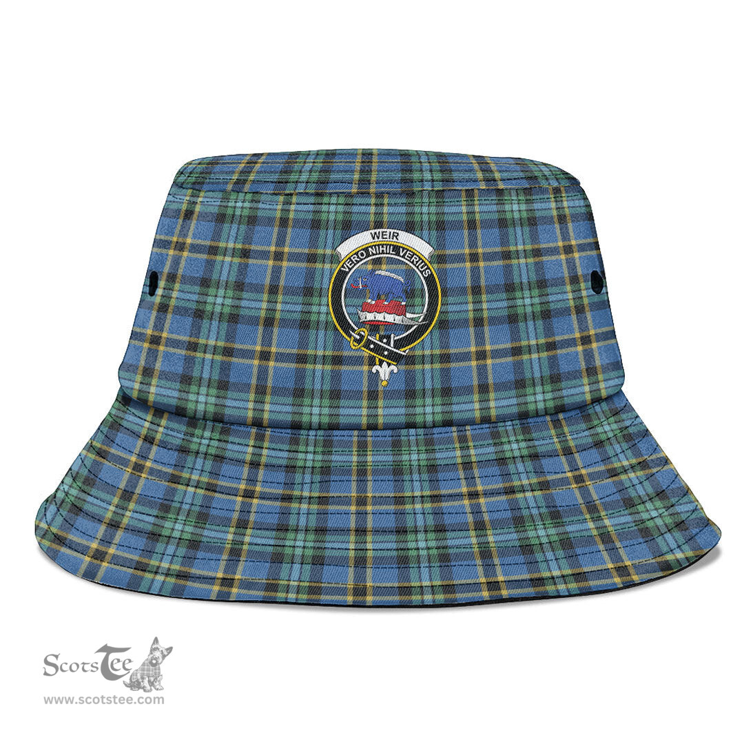 Scottish Weir Ancient Plaid Tartan Crest Bucket Hat - Tartan Plaid Brim Hat Scottish Plaid Tartan Plaid - ScotsTee - scotstee.com