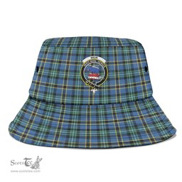Scottish Weir Ancient Plaid Tartan Crest Bucket Hat - Tartan Plaid Brim Hat Scottish Plaid Tartan Plaid - ScotsTee - scotstee.com