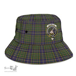 Scottish MacMillan Hunting Modern Plaid Tartan Crest Bucket Hat - Tartan Plaid Brim Hat Scottish Plaid Tartan Plaid - ScotsTee - scotstee.com