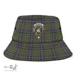 Scottish MacMillan Hunting Modern Plaid Tartan Crest Bucket Hat - Tartan Plaid Brim Hat Scottish Plaid Tartan Plaid - ScotsTee - scotstee.com