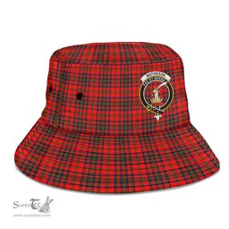 Scottish Matheson Modern Plaid Tartan Crest Bucket Hat - Tartan Plaid Brim Hat Scottish Plaid Tartan Plaid - ScotsTee - scotstee.com