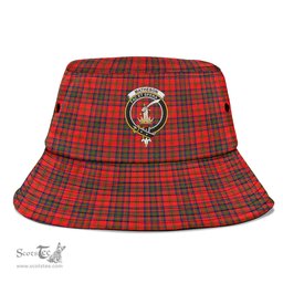 Scottish Matheson Modern Plaid Tartan Crest Bucket Hat - Tartan Plaid Brim Hat Scottish Plaid Tartan Plaid - ScotsTee - scotstee.com