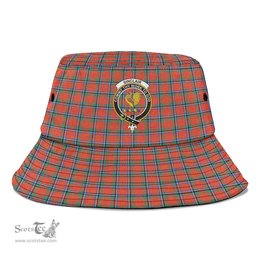 Scottish Sinclair Ancient Plaid Tartan Crest Bucket Hat - Tartan Plaid Brim Hat Scottish Plaid Tartan Plaid - ScotsTee - scotstee.com