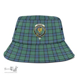 Scottish Sinclair Hunting Ancient Plaid Tartan Crest Bucket Hat - Tartan Plaid Brim Hat Scottish Plaid Tartan Plaid - ScotsTee - scotstee.com