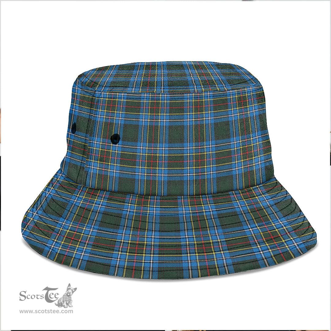 Scottish Cockburn Modern Plaid Tartan Bucket Hat - Tartan Plaid Brim Hat Scottish Plaid Tartan Plaid - ScotsTee - scotstee.com