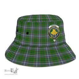 Scottish Pringle Plaid Tartan Crest Bucket Hat - Tartan Plaid Brim Hat Scottish Plaid Tartan Plaid - ScotsTee - scotstee.com