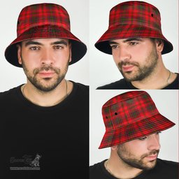 Scottish MacDougall Modern Plaid Tartan Bucket Hat - Tartan Plaid Brim Hat Scottish Plaid Tartan Plaid - ScotsTee - scotstee.com