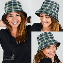 Scottish Gordon Dress Ancient Plaid Tartan Bucket Hat - Tartan Plaid Brim Hat Scottish Plaid Tartan Plaid - ScotsTee - scotstee.com