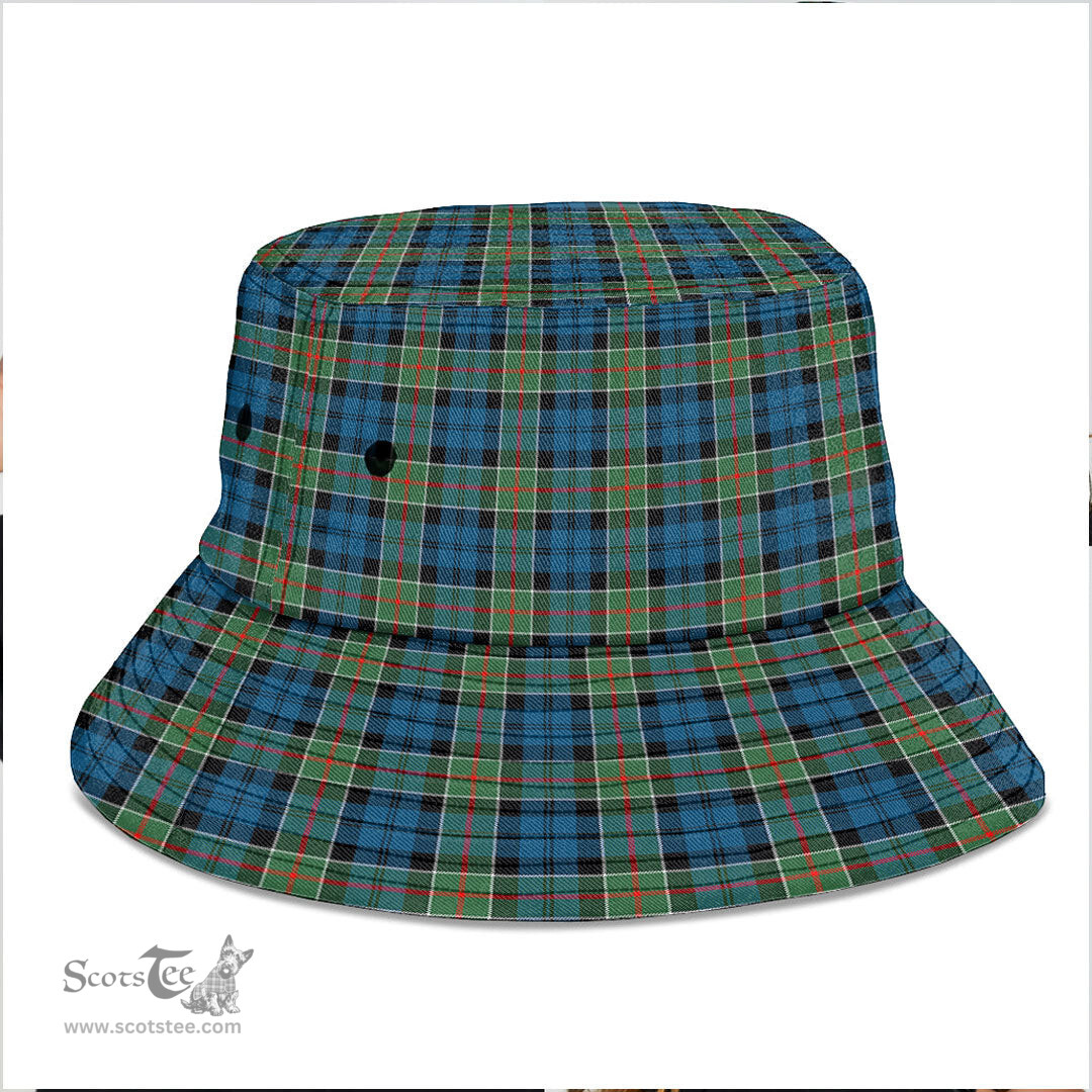 Scottish Colquhoun Ancient Plaid Tartan Bucket Hat - Tartan Plaid Brim Hat Scottish Plaid Tartan Plaid - ScotsTee - scotstee.com