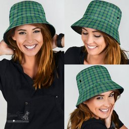 Scottish Kennedy Ancient Plaid Tartan Bucket Hat - Tartan Plaid Brim Hat Scottish Plaid Tartan Plaid - ScotsTee - scotstee.com