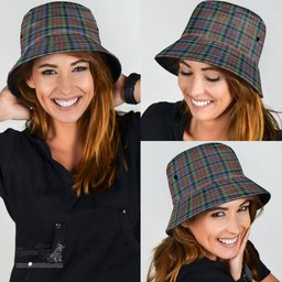 Scottish MacDuff Hunting Ancient Plaid Tartan Bucket Hat - Tartan Plaid Brim Hat Scottish Plaid Tartan Plaid - ScotsTee - scotstee.com