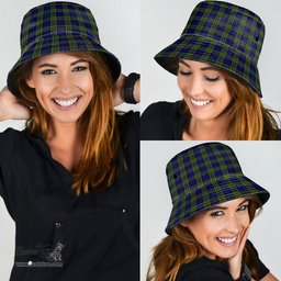 Scottish Colquhoun Modern Plaid Tartan Bucket Hat - Tartan Plaid Brim Hat Scottish Plaid Tartan Plaid - ScotsTee - scotstee.com