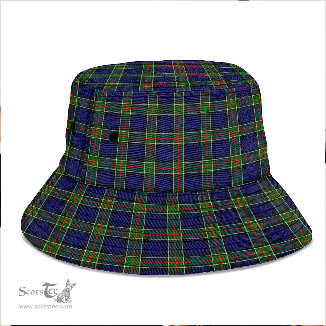 Scottish Colquhoun Modern Plaid Tartan Bucket Hat - Tartan Plaid Brim Hat Scottish Plaid Tartan Plaid - ScotsTee - scotstee.com
