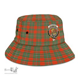 Scottish MacGregor Ancient Plaid Tartan Crest Bucket Hat - Tartan Plaid Brim Hat Scottish Plaid Tartan Plaid - ScotsTee - scotstee.com