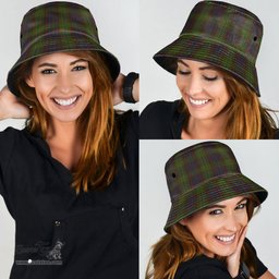 Scottish Cunningham Hunting Modern Plaid Tartan Bucket Hat - Tartan Plaid Brim Hat Scottish Plaid Tartan Plaid - ScotsTee - scotstee.com