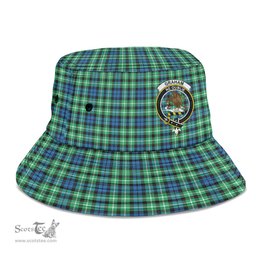 Scottish Graham of Montrose Ancient Plaid Tartan Crest Bucket Hat - Tartan Plaid Brim Hat Scottish Plaid Tartan Plaid - ScotsTee - scotstee.com