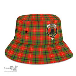 Scottish Turnbull Dress Plaid Tartan Crest Bucket Hat - Tartan Plaid Brim Hat Scottish Plaid Tartan Plaid - ScotsTee - scotstee.com