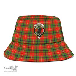 Scottish Turnbull Dress Plaid Tartan Crest Bucket Hat - Tartan Plaid Brim Hat Scottish Plaid Tartan Plaid - ScotsTee - scotstee.com