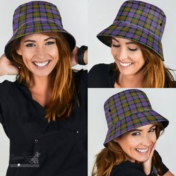 Scottish Carnegie Ancient Plaid Tartan Bucket Hat - Tartan Plaid Brim Hat Scottish Plaid Tartan Plaid - ScotsTee - scotstee.com