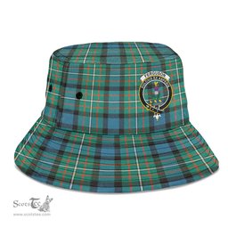 Scottish Ferguson Ancient Plaid Tartan Crest Bucket Hat - Tartan Plaid Brim Hat Scottish Plaid Tartan Plaid - ScotsTee - scotstee.com