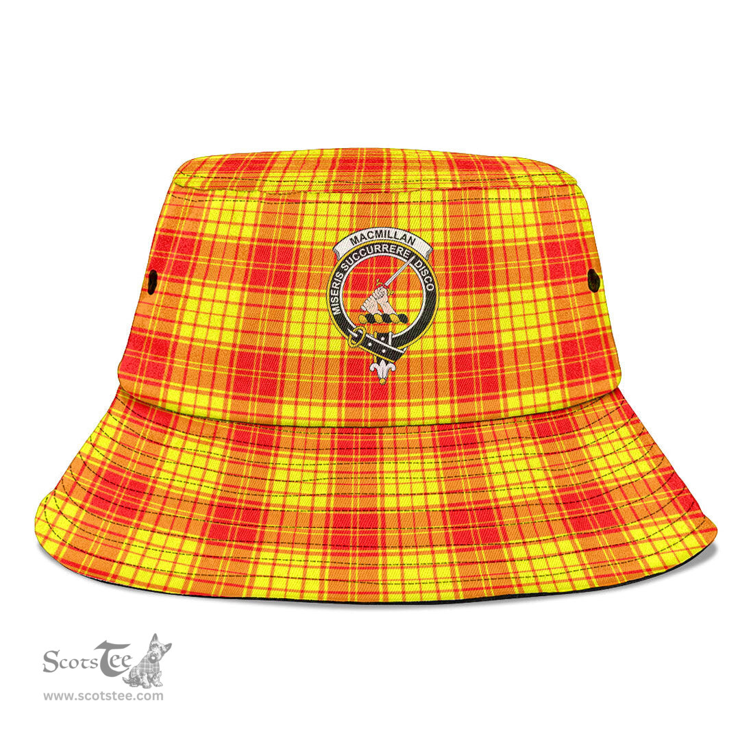 Scottish MacMillan Clan Plaid Tartan Crest Bucket Hat - Tartan Plaid Brim Hat Scottish Plaid Tartan Plaid - ScotsTee - scotstee.com
