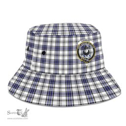 Scottish Hannay Modern Plaid Tartan Crest Bucket Hat - Tartan Plaid Brim Hat Scottish Plaid Tartan Plaid - ScotsTee - scotstee.com