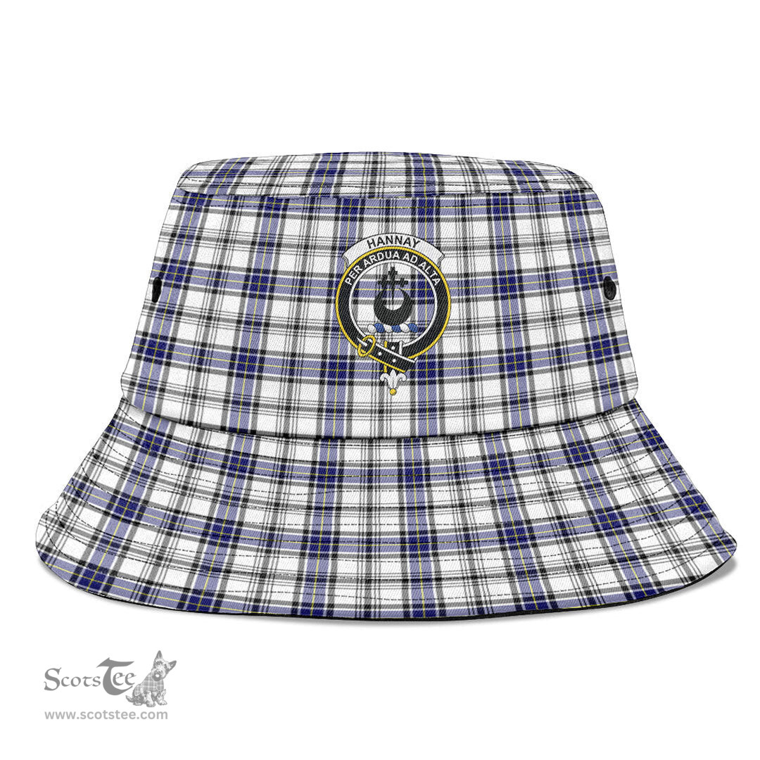 Scottish Hannay Modern Plaid Tartan Crest Bucket Hat - Tartan Plaid Brim Hat Scottish Plaid Tartan Plaid - ScotsTee - scotstee.com