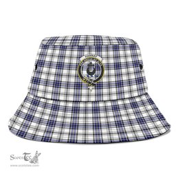 Scottish Hannay Modern Plaid Tartan Crest Bucket Hat - Tartan Plaid Brim Hat Scottish Plaid Tartan Plaid - ScotsTee - scotstee.com