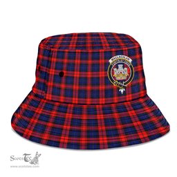 Scottish MacLachlan Modern Plaid Tartan Crest Bucket Hat - Tartan Plaid Brim Hat Scottish Plaid Tartan Plaid - ScotsTee - scotstee.com