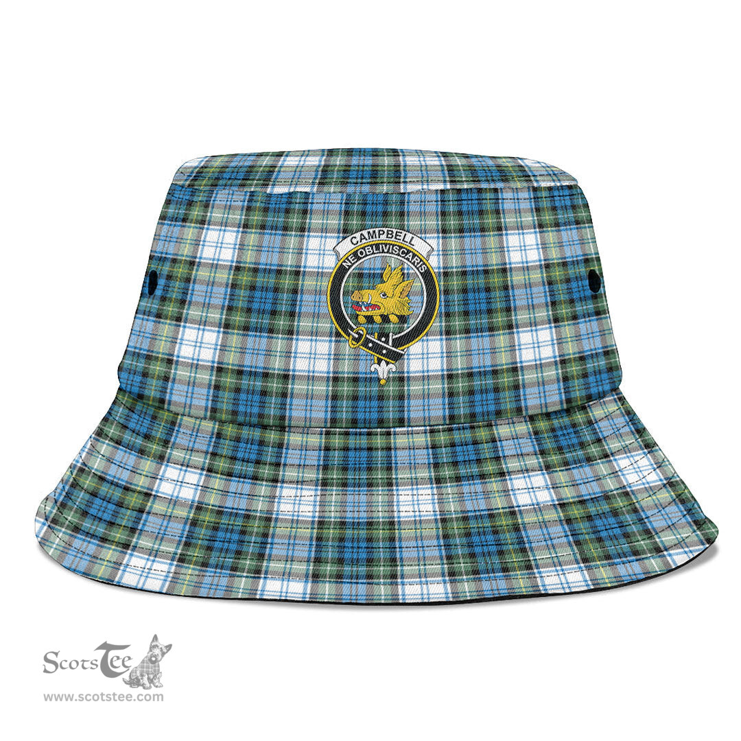 Scottish Campbell Dress Ancient Plaid Tartan Crest Bucket Hat - Tartan Plaid Brim Hat Scottish Plaid Tartan Plaid - ScotsTee - scotstee.com