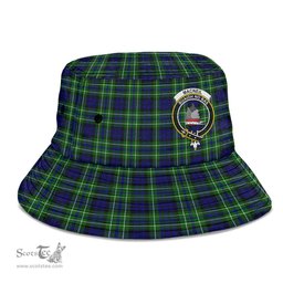 Scottish MacNeil of Colonsay Modern Plaid Tartan Crest Bucket Hat - Tartan Plaid Brim Hat Scottish Plaid Tartan Plaid - ScotsTee - scotstee.com