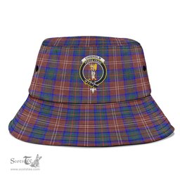 Scottish Chisholm Hunting Modern Plaid Tartan Crest Bucket Hat - Tartan Plaid Brim Hat Scottish Plaid Tartan Plaid - ScotsTee - scotstee.com