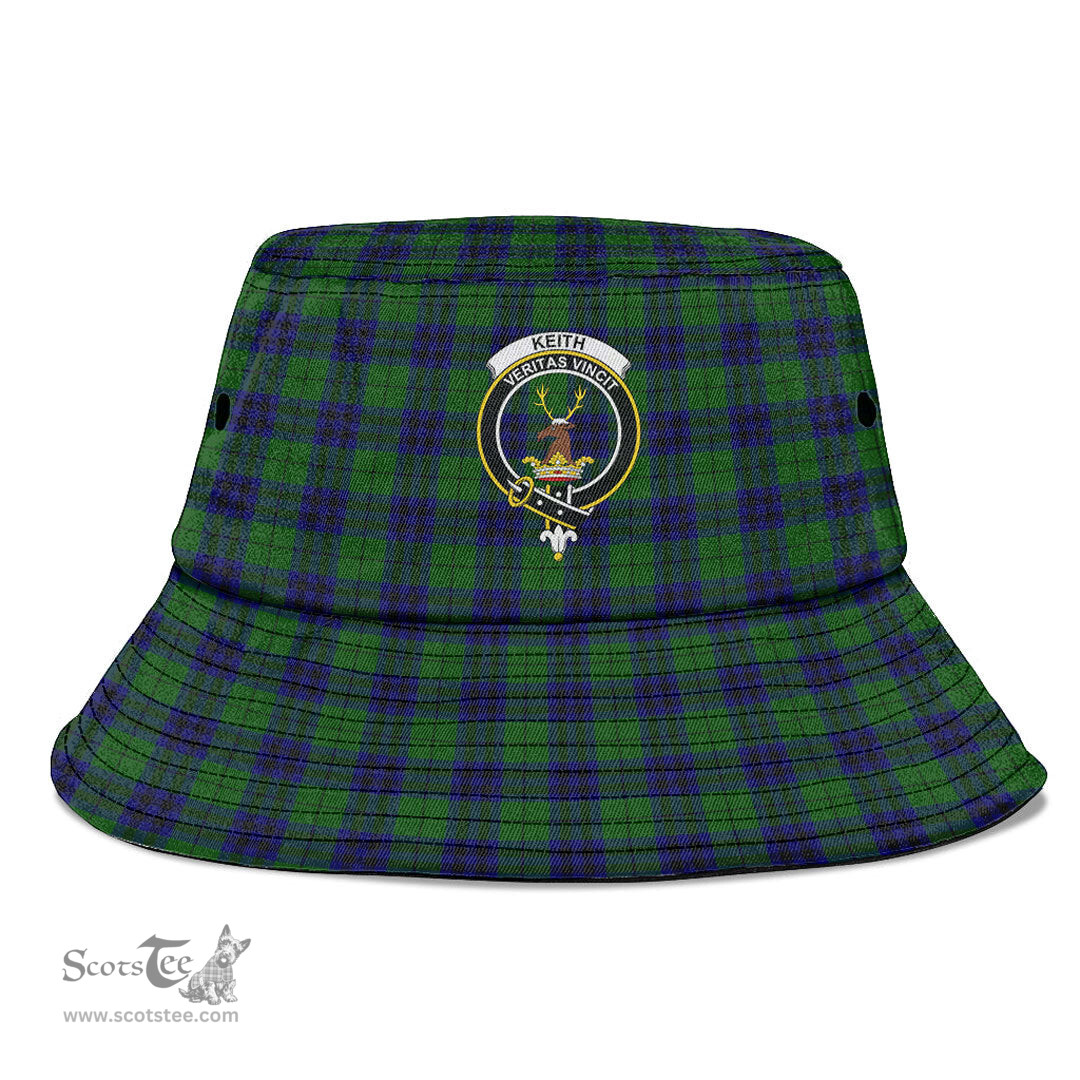 Scottish Keith Modern Plaid Tartan Crest Bucket Hat - Tartan Plaid Brim Hat Scottish Plaid Tartan Plaid - ScotsTee - scotstee.com