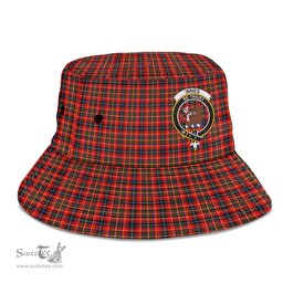 Scottish Innes Modern Plaid Tartan Crest Bucket Hat - Tartan Plaid Brim Hat Scottish Plaid Tartan Plaid - ScotsTee - scotstee.com
